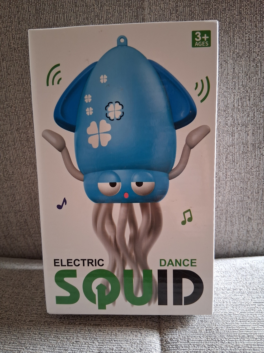 Electric Dance Squid Toy - 3+ Nwt
